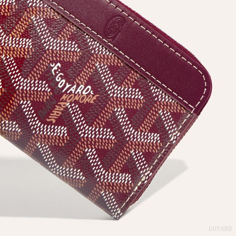 Goyard MATIGNON MINI WALLET Burgundy | GRKO0753