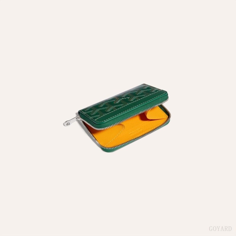 Goyard MATIGNON MINI WALLET Green | VXKC4792