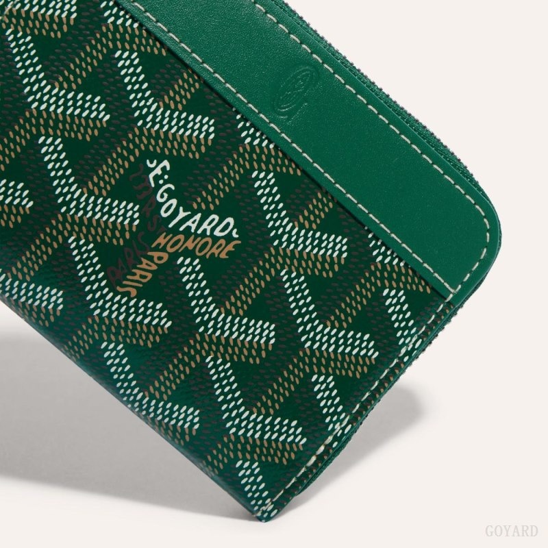 Goyard MATIGNON MINI WALLET Green | VXKC4792