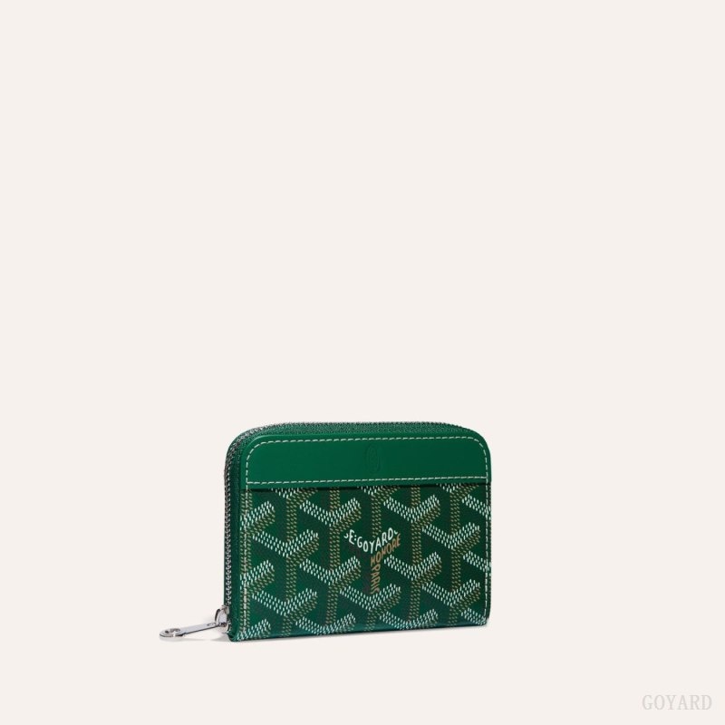 Goyard MATIGNON MINI WALLET Green | VXKC4792