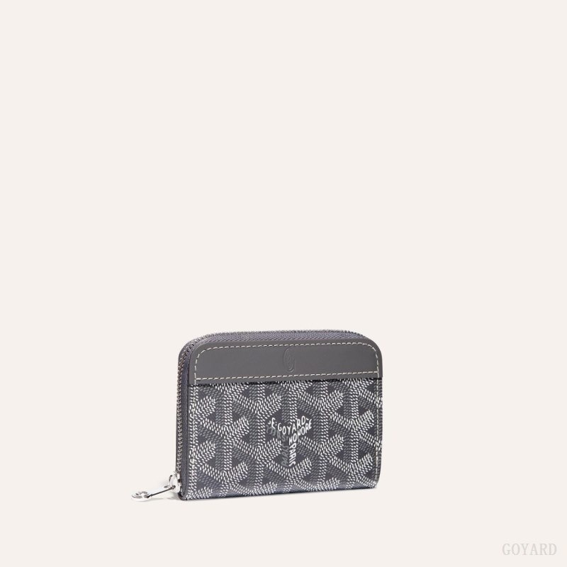 Goyard MATIGNON MINI WALLET Grey | IBAH5406