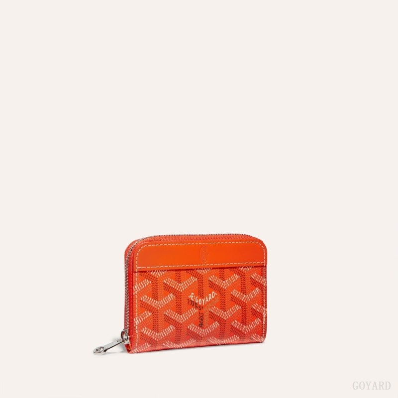 Goyard MATIGNON MINI WALLET Orange | JGII1853