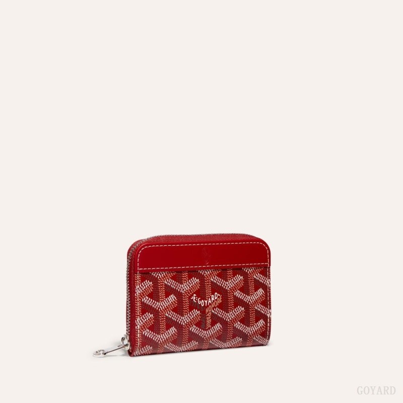 Goyard MATIGNON MINI WALLET Red | NDAD9676