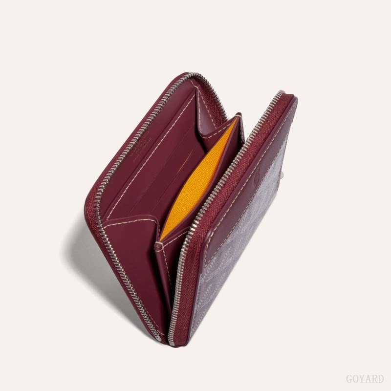 Goyard MATIGNON PM WALLET Burgundy | IHQJ9661