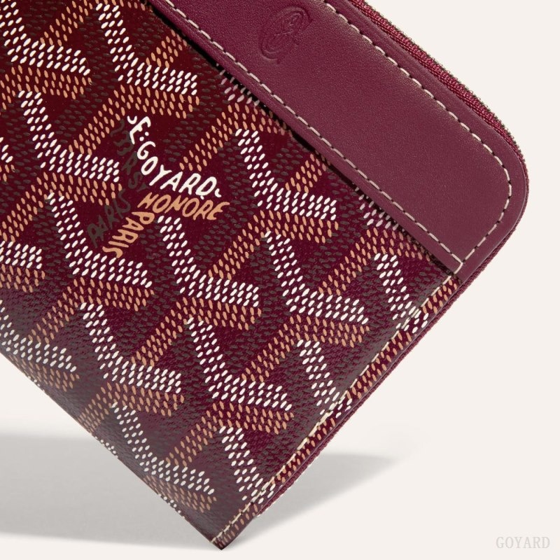 Goyard MATIGNON PM WALLET Burgundy | IHQJ9661