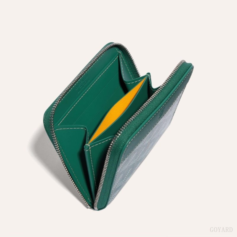 Goyard MATIGNON PM WALLET Green | DOIS9081