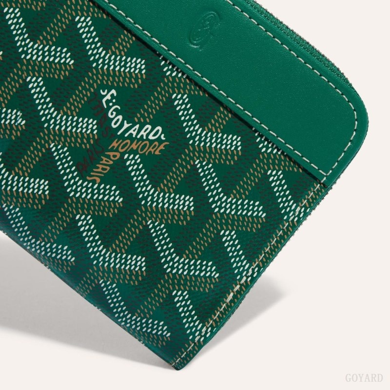 Goyard MATIGNON PM WALLET Green | DOIS9081