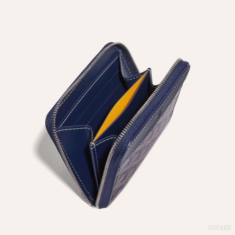 Goyard MATIGNON PM WALLET Navy Blue | PFSR3979