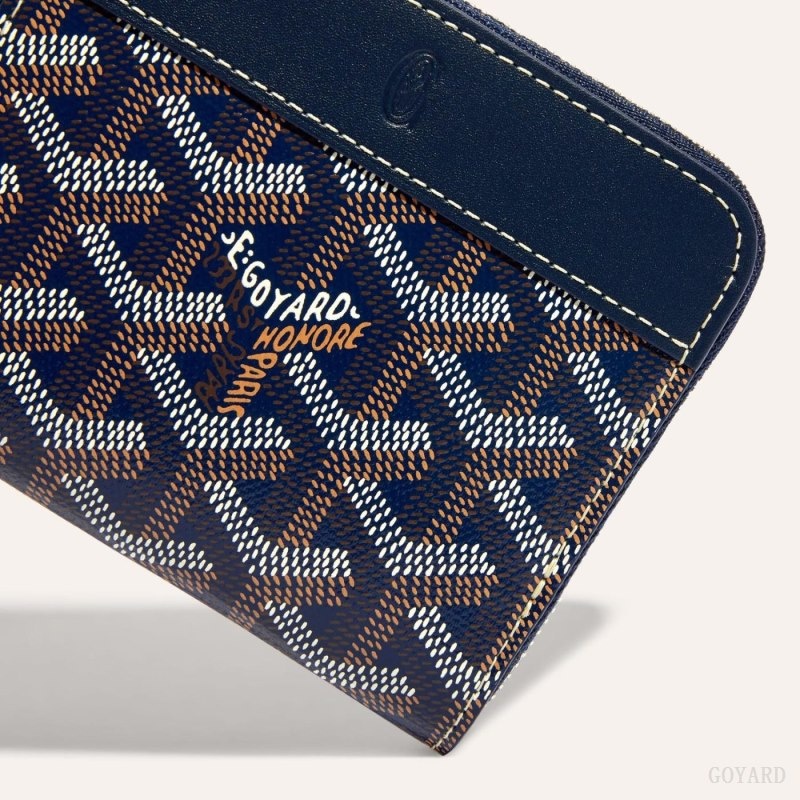 Goyard MATIGNON PM WALLET Navy Blue | PFSR3979