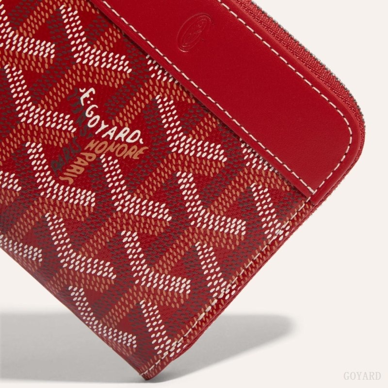 Goyard MATIGNON PM WALLET Red | YVGR8211