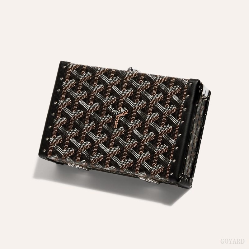 Goyard MINAUDIÈRE TRUNK BAG Black | HCZB5746