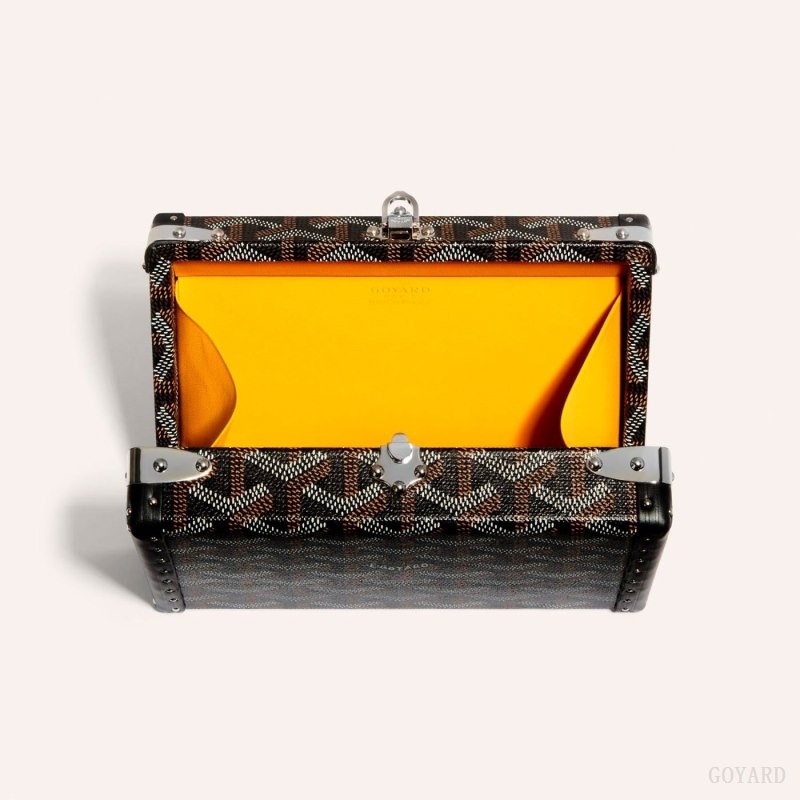 Goyard MINAUDIÈRE TRUNK BAG Black | HCZB5746