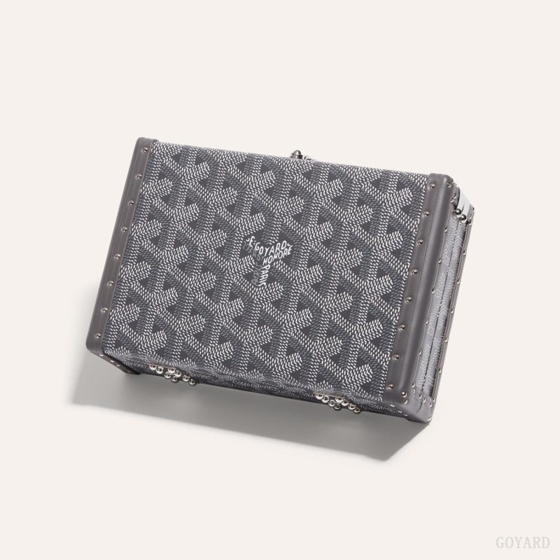 Goyard MINAUDIÈRE TRUNK BAG Grey | CPWN0873