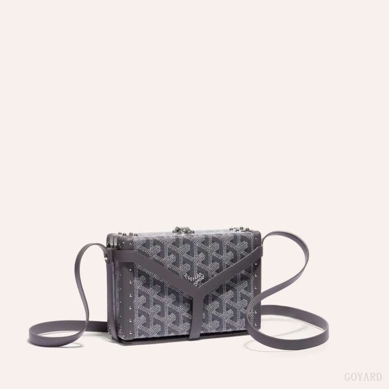 Goyard MINAUDIÈRE TRUNK BAG Grey | CPWN0873