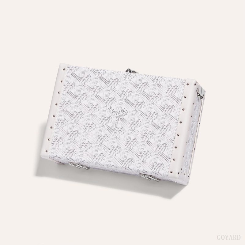 Goyard MINAUDIÈRE TRUNK BAG White | CHPJ6721