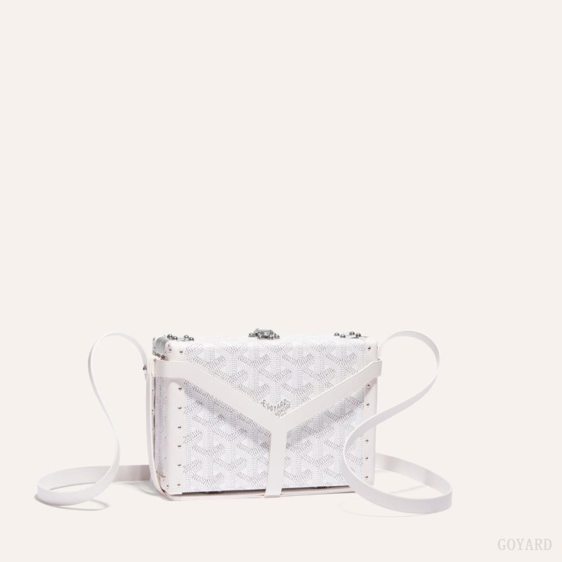 Goyard MINAUDIÈRE TRUNK BAG White | CHPJ6721