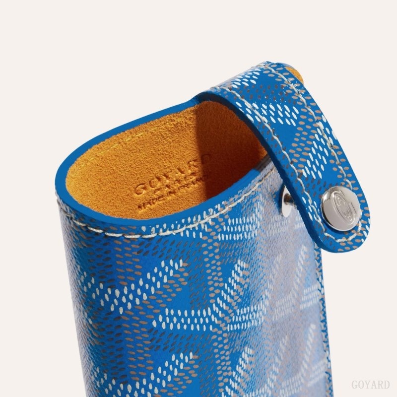 Goyard MONTMARTRE PM GLASSES CASE Blue | FKSF3959