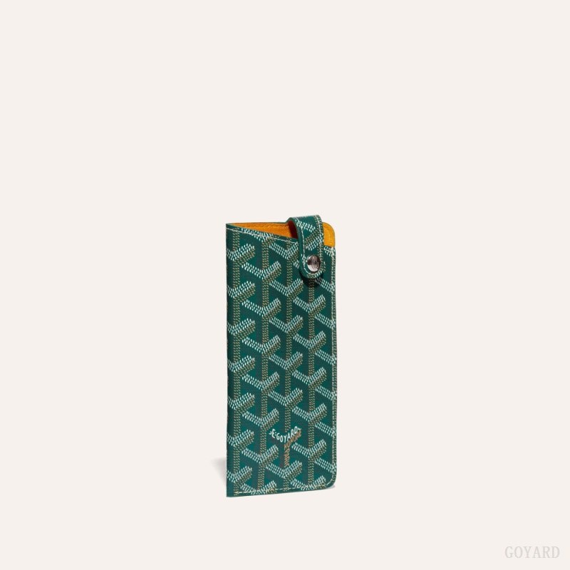 Goyard MONTMARTRE PM GLASSES CASE Green | LPVN5190