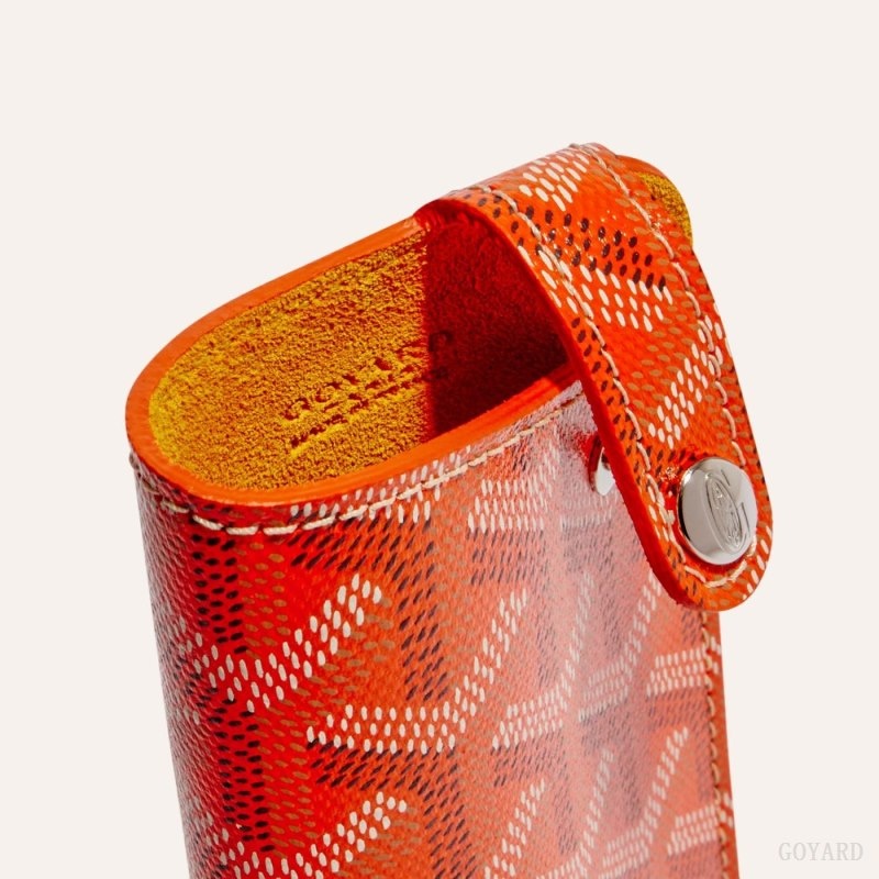 Goyard MONTMARTRE PM GLASSES CASE Orange | SXSE8387