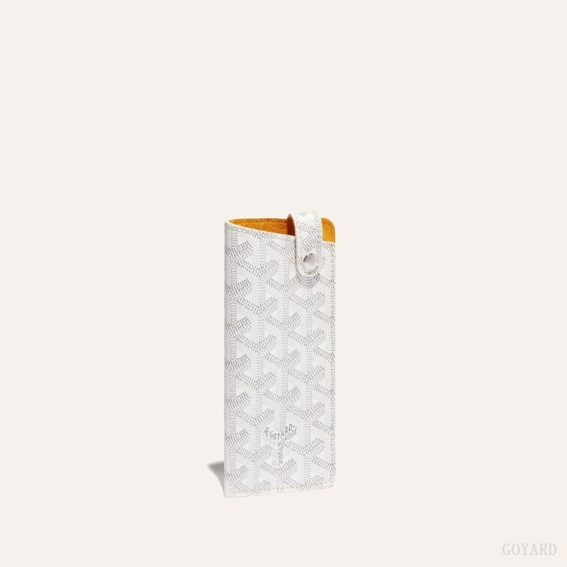 Goyard MONTMARTRE PM GLASSES CASE White | ZJXK0541