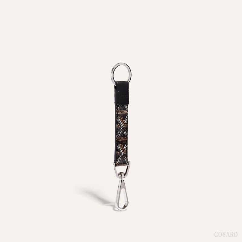 Goyard MOUSQUETON KEY RING Black | GYNG6162