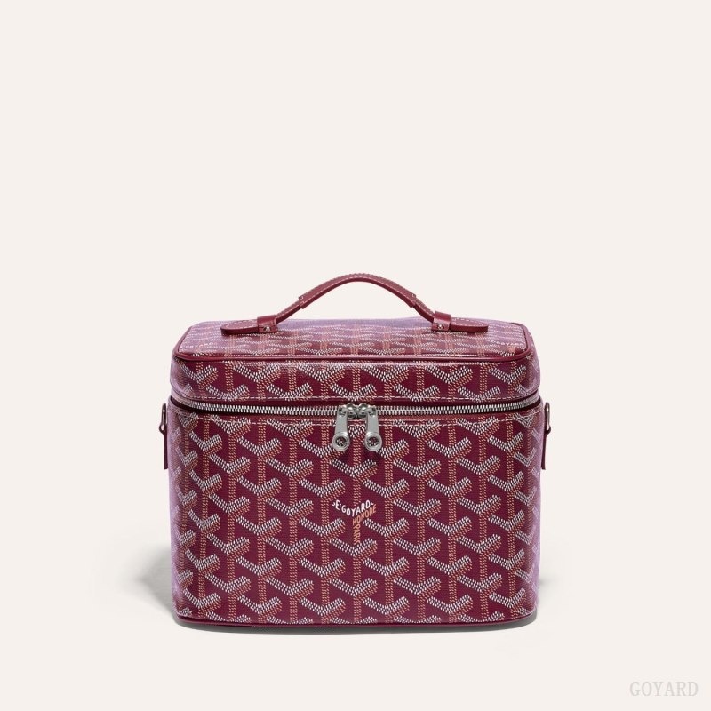 Goyard MUSE VANITY CASE Burgundy | SXPK8514