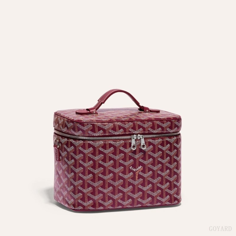 Goyard MUSE VANITY CASE Burgundy | SXPK8514