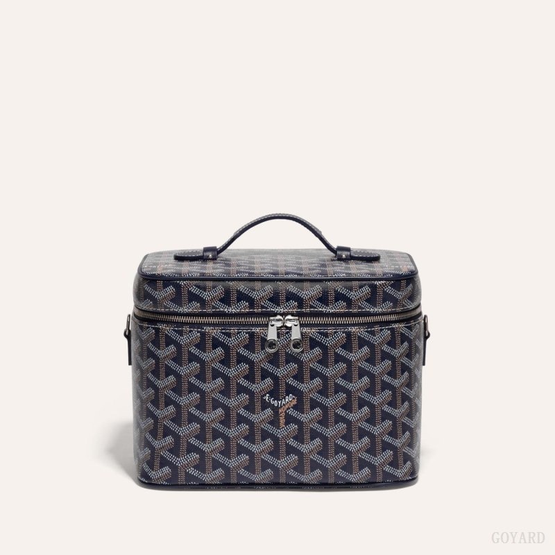 Goyard MUSE VANITY CASE Navy Blue | GCRH8120