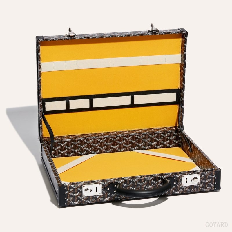 Goyard Manoir PM Document Case Black | SJYO1298