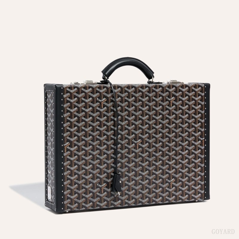 Goyard Manoir PM Document Case Black | SJYO1298