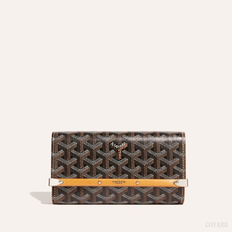 Goyard Monte-Carlo Mini Case Black / Brown | CTNR0041