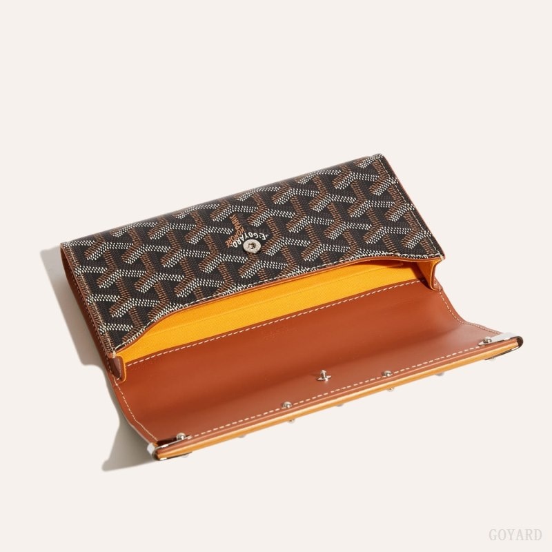 Goyard Monte-Carlo Mini Case Black / Brown | CTNR0041