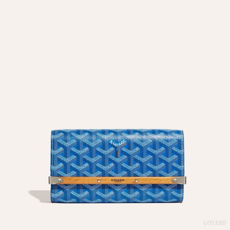 Goyard Monte-Carlo Mini Case Blue | SWXS6291