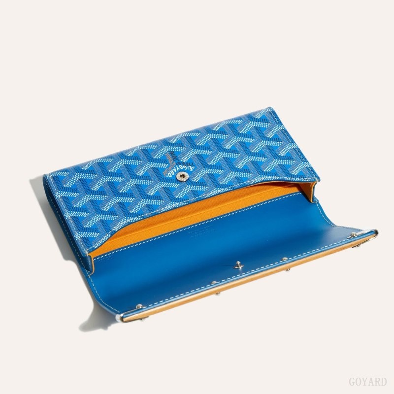 Goyard Monte-Carlo Mini Case Blue | SWXS6291