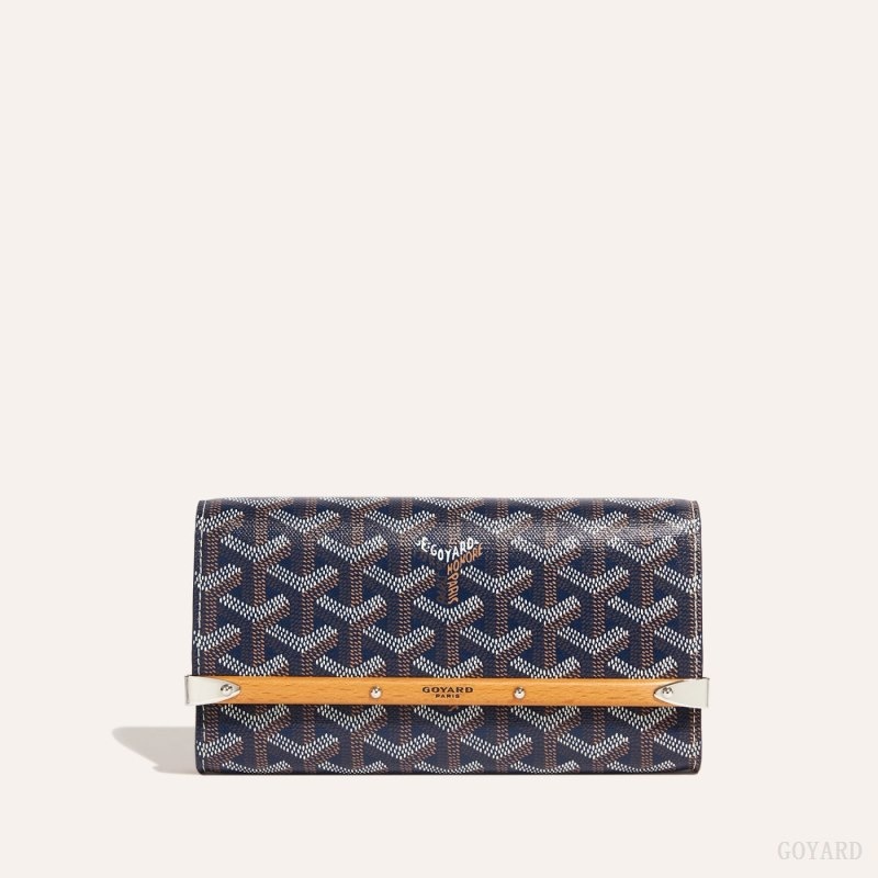 Goyard Monte-Carlo Mini Case Navy Blue | TXSA9801