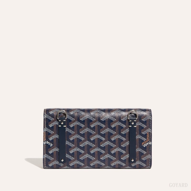 Goyard Monte-Carlo Mini Case Navy Blue | TXSA9801