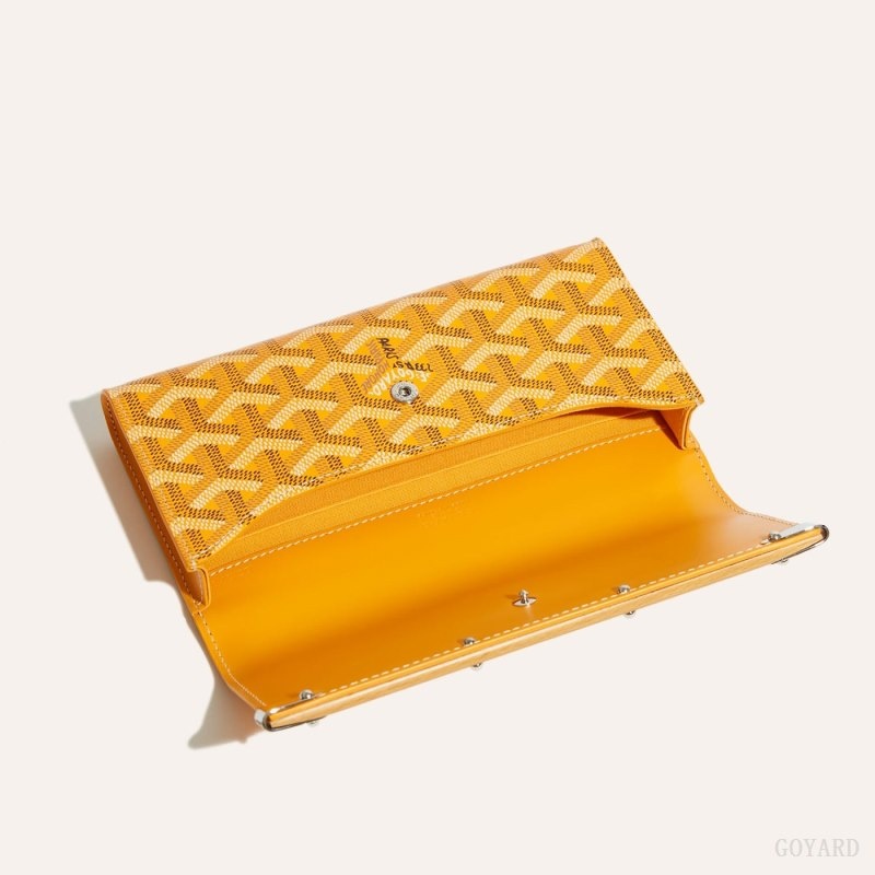 Goyard Monte-Carlo Mini Case Yellow | EFKM4240