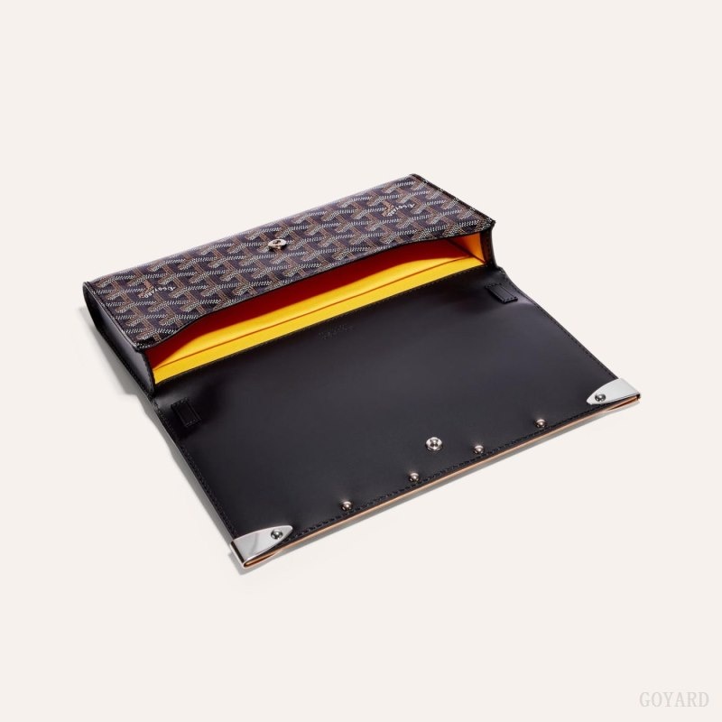 Goyard Monte-Carlo PM Clutch Black | BMXJ0035