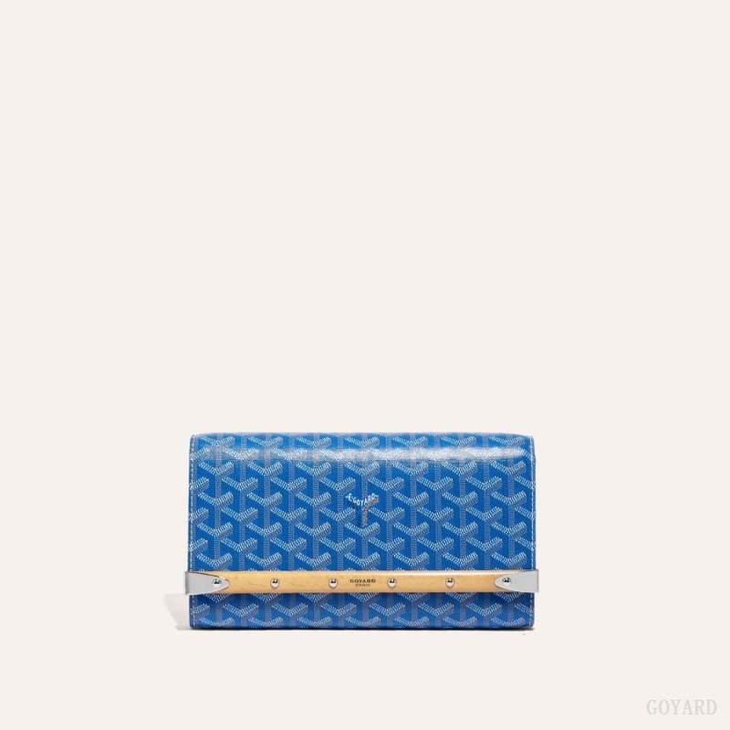 Goyard Monte-Carlo PM Clutch Blue | SJAQ3494