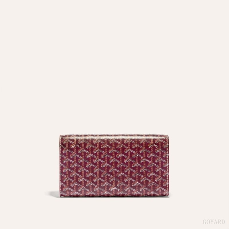 Goyard Monte-Carlo PM Clutch Burgundy | DJLA4742