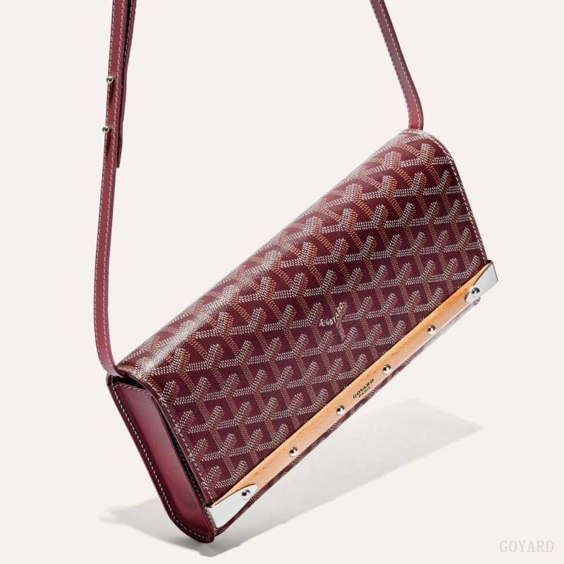 Goyard Monte-Carlo PM Clutch Burgundy | DJLA4742