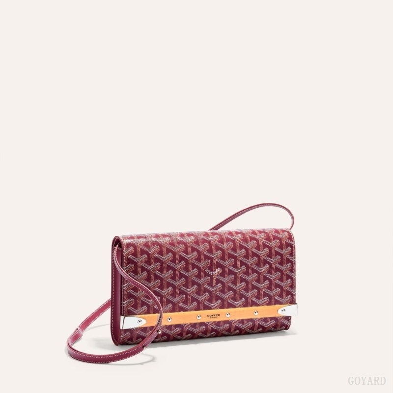 Goyard Monte-Carlo PM Clutch Burgundy | DJLA4742