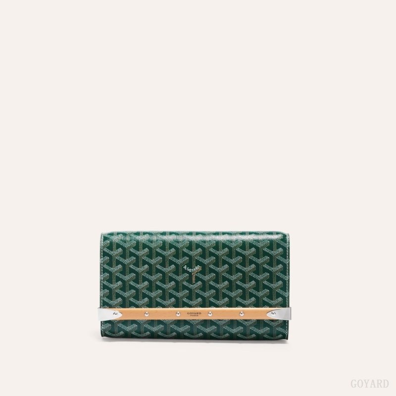 Goyard Monte-Carlo PM Clutch Green | BOMC4715