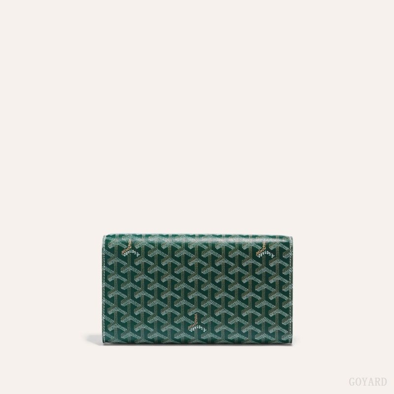 Goyard Monte-Carlo PM Clutch Green | BOMC4715