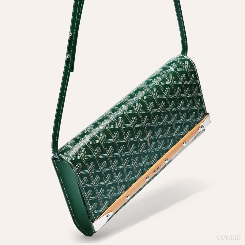 Goyard Monte-Carlo PM Clutch Green | BOMC4715