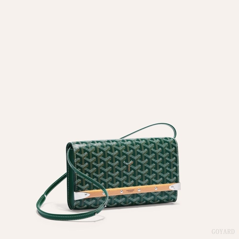 Goyard Monte-Carlo PM Clutch Green | BOMC4715