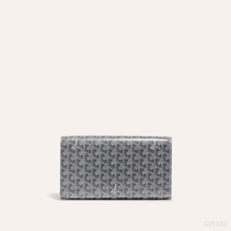 Goyard Monte-Carlo PM Clutch Grey | ZQYQ9870