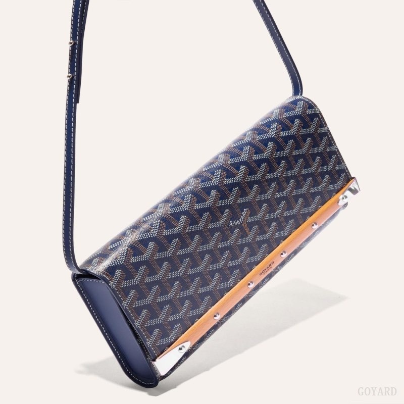 Goyard Monte-Carlo PM Clutch Navy Blue | DINZ9244