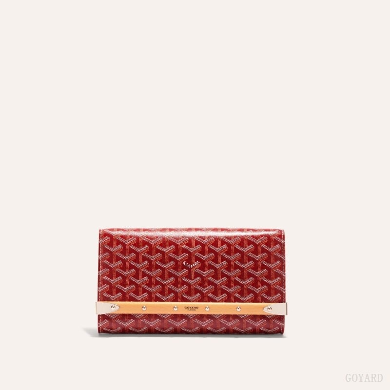 Goyard Monte-Carlo PM Clutch Red | VRLO9825