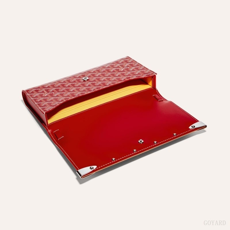 Goyard Monte-Carlo PM Clutch Red | VRLO9825